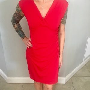 Sexy red dress